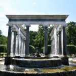 Fountain in Peterhof Gardens